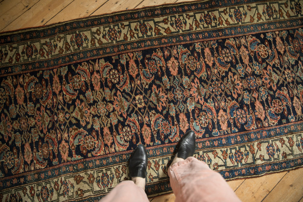 3.5x18 Antique Bijar Rug Runner