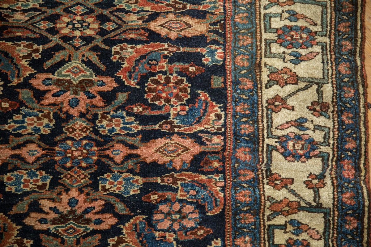 3.5x18 Antique Bijar Rug Runner