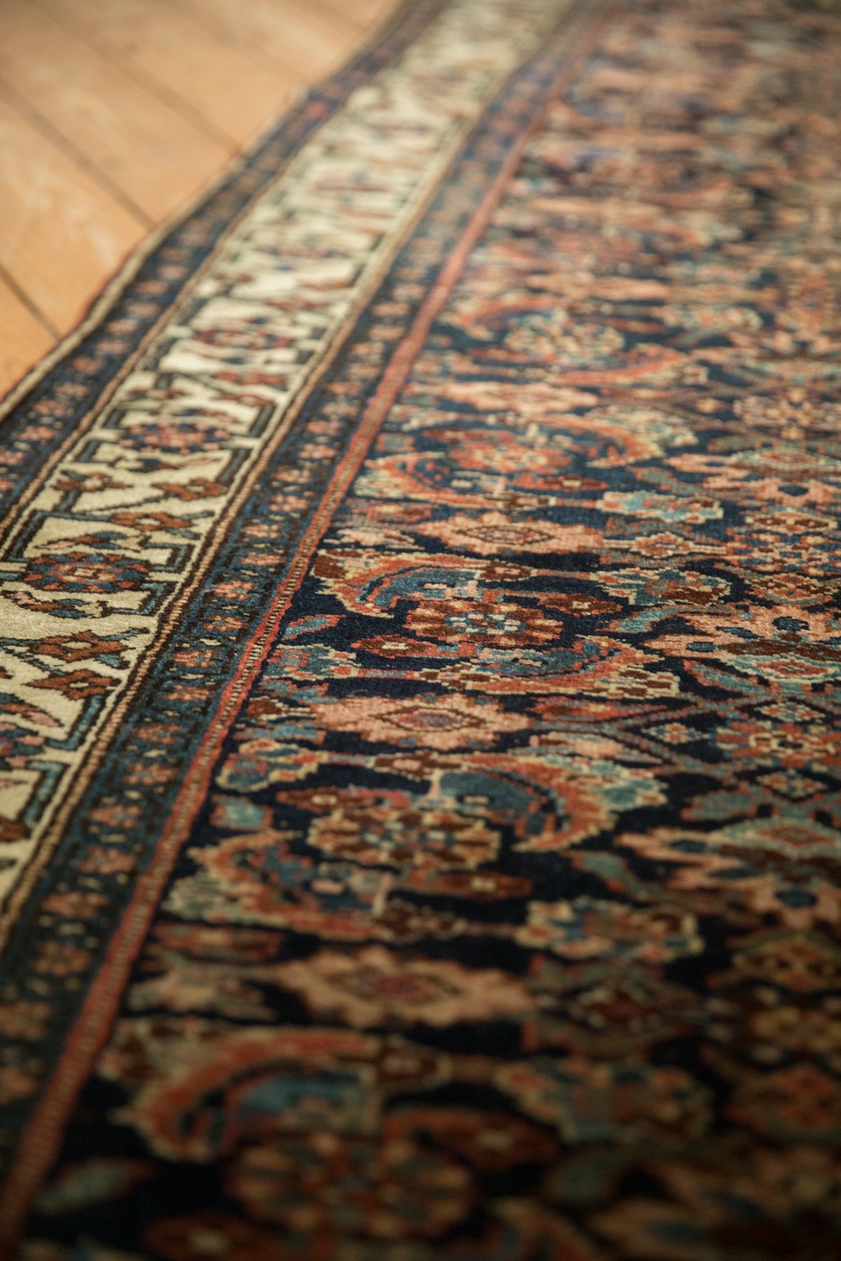 3.5x18 Antique Bijar Rug Runner