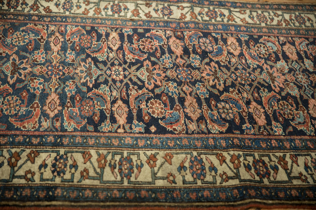 3.5x18 Antique Bijar Rug Runner
