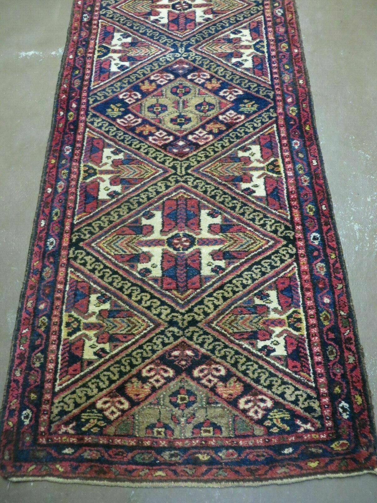 2' 6" X 9' Antique Handmade Turkish Anatolian Wool Runner Rug Nice - Jewel Rugs, view 5