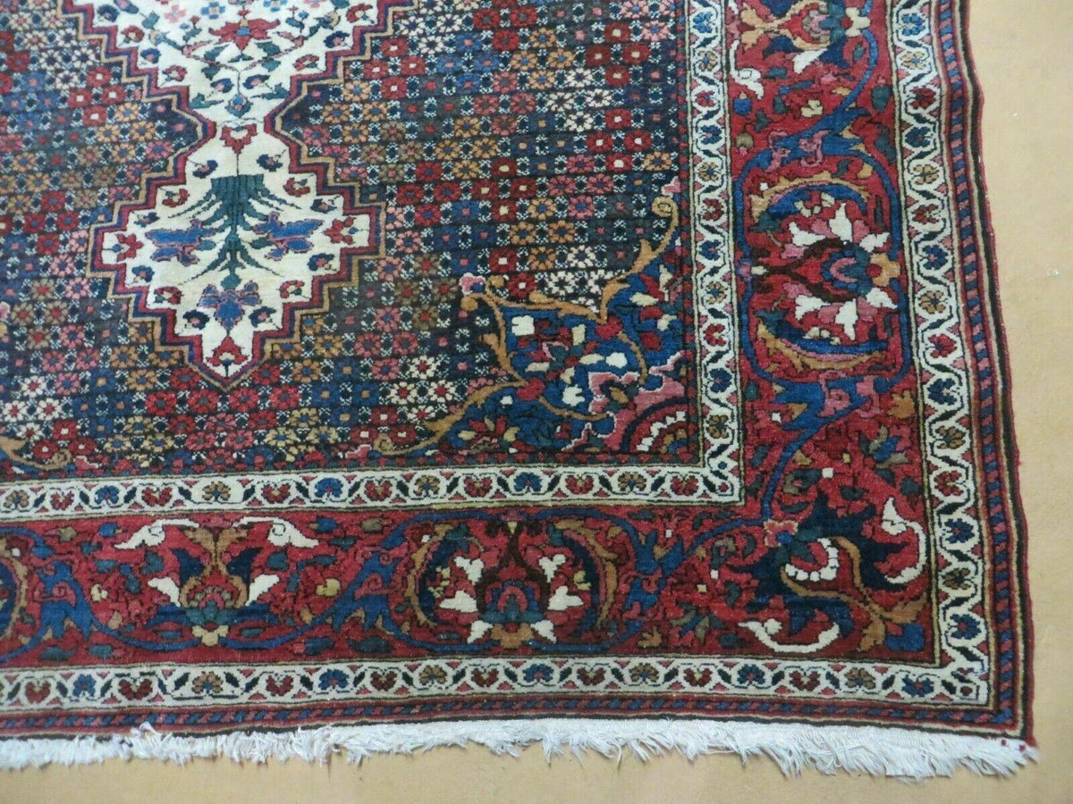 4' X 7' Vintage Handmade Turkish Floral Orient Medallion Wool Veg Dye Rug Nice - Jewel Rugs, view 9