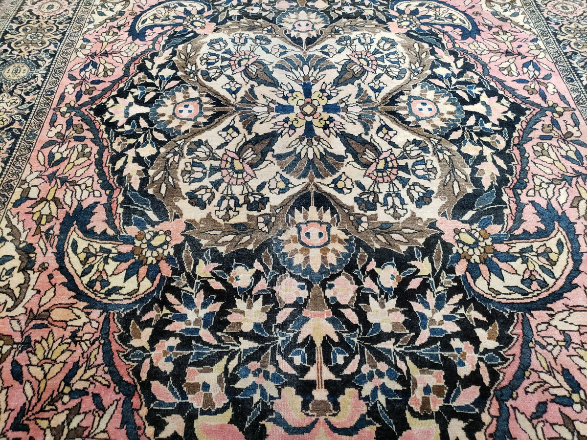 Antique Persian Farahan Rug, 4'1" x 6' 5" - Jewel Rugs, view 12