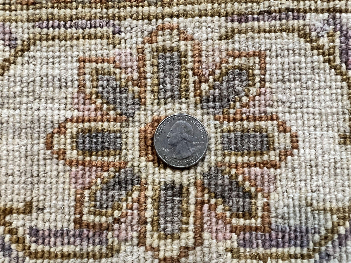 Pakistani Peshawar Rug 3x5, Safavieh Wool Handmade Hand Knotted Vintage Rug, Panel Design 3 x 5 Oriental Carpet - Jewel Rugs, view 12