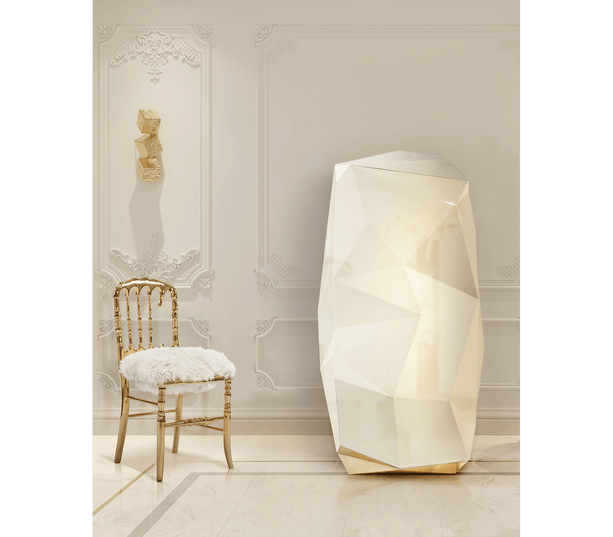 Emporium Fur Chair by Boca do Lobo – view 2