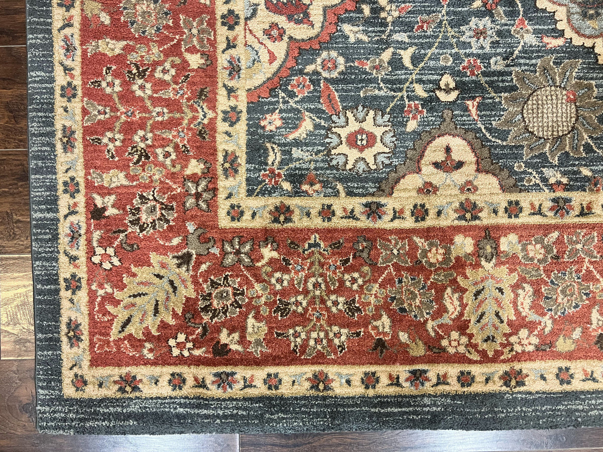 Safavieh Rug 8x11, Mahal Persian Carpet, Navy Red - Jewel Rugs, view 9