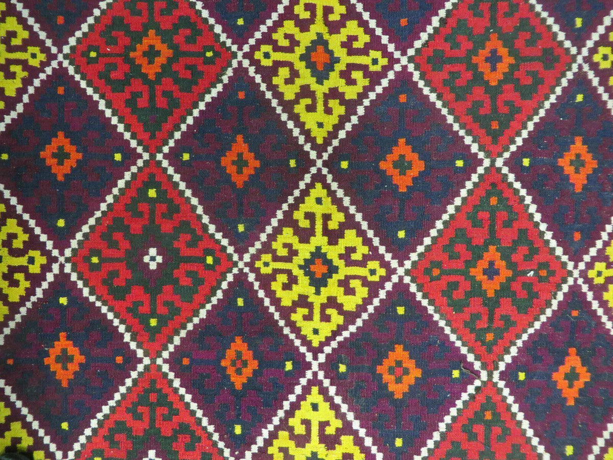 6' X 13' Antique Turkish Kilim Handmade Flat Weave Wool Rug Veg Dye - Jewel Rugs, view 5