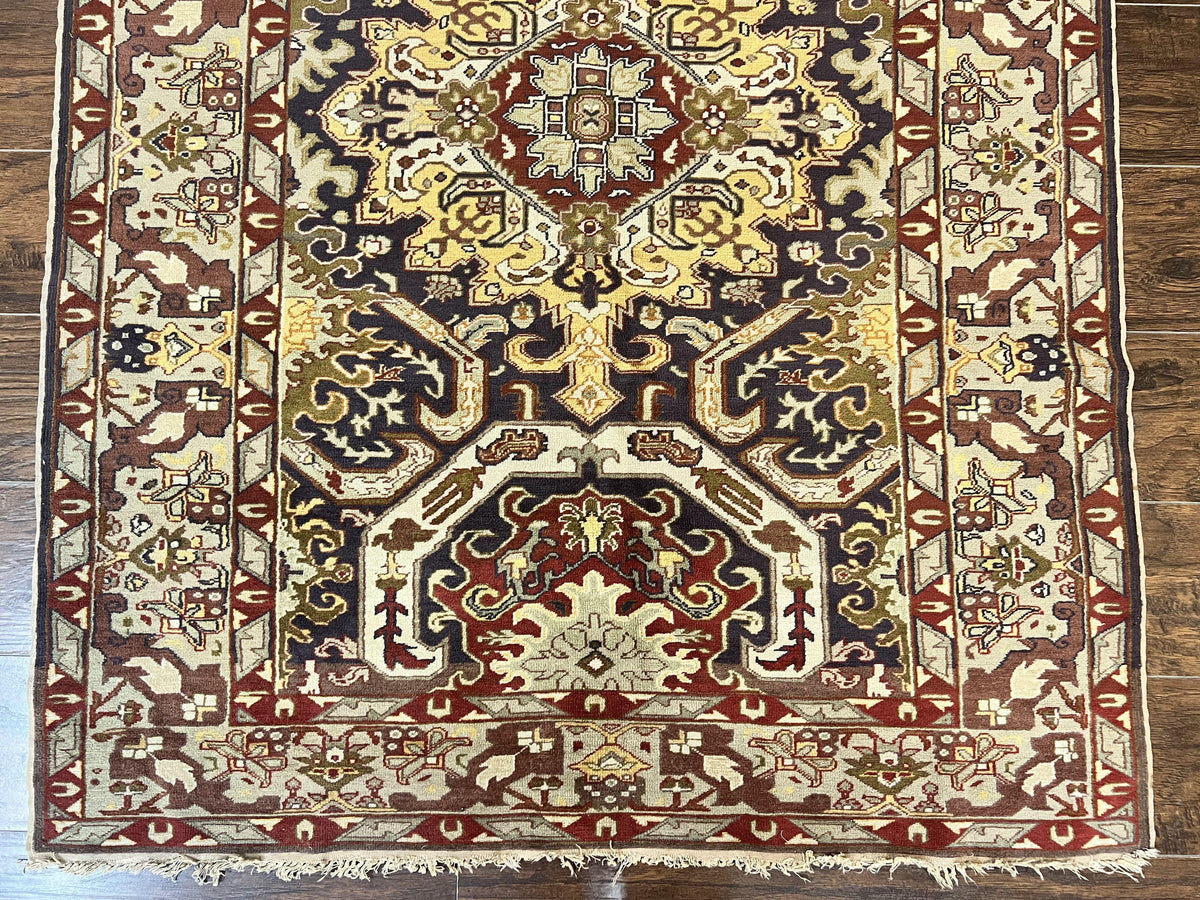 Antique Caucasian Rug, Kuba Seychour Rug, Handmade Wool Oriental Carpet, Azerbaijan Rug - Jewel Rugs, view 4