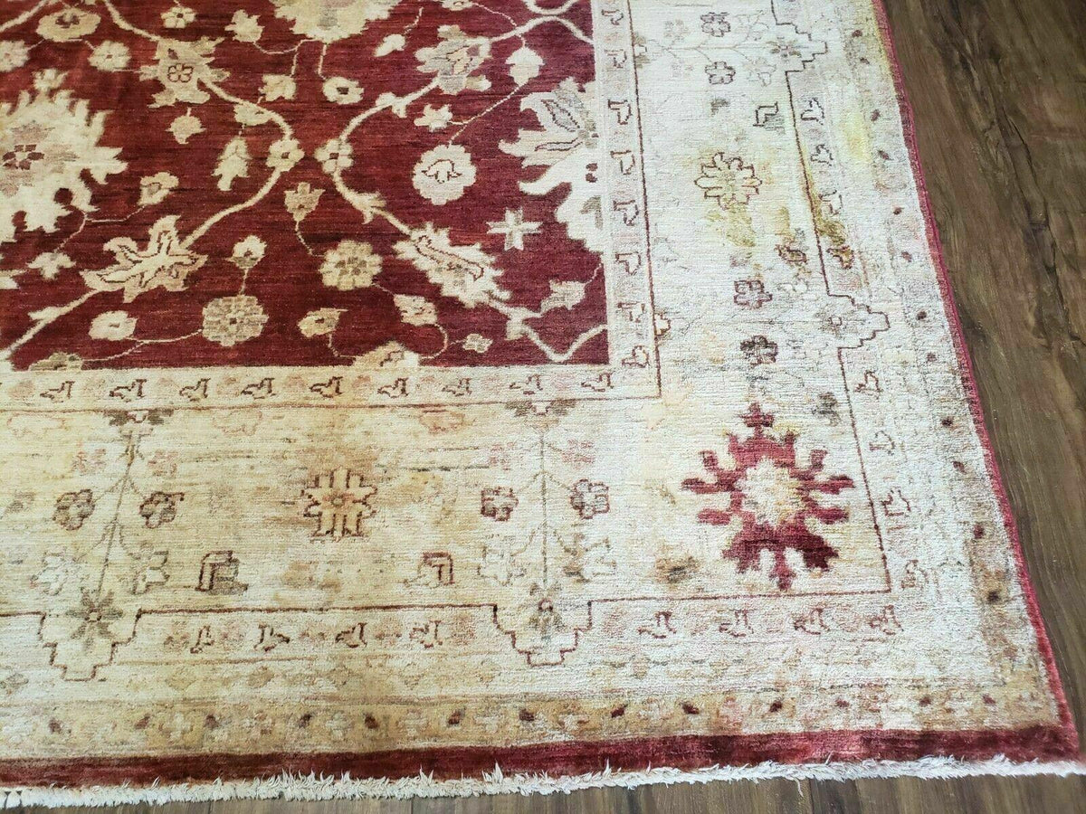 8' X 10' Handmade Peshawar Floral Oriental Wool Rug Hand Knotted Carpet Nice - Jewel Rugs, view 10