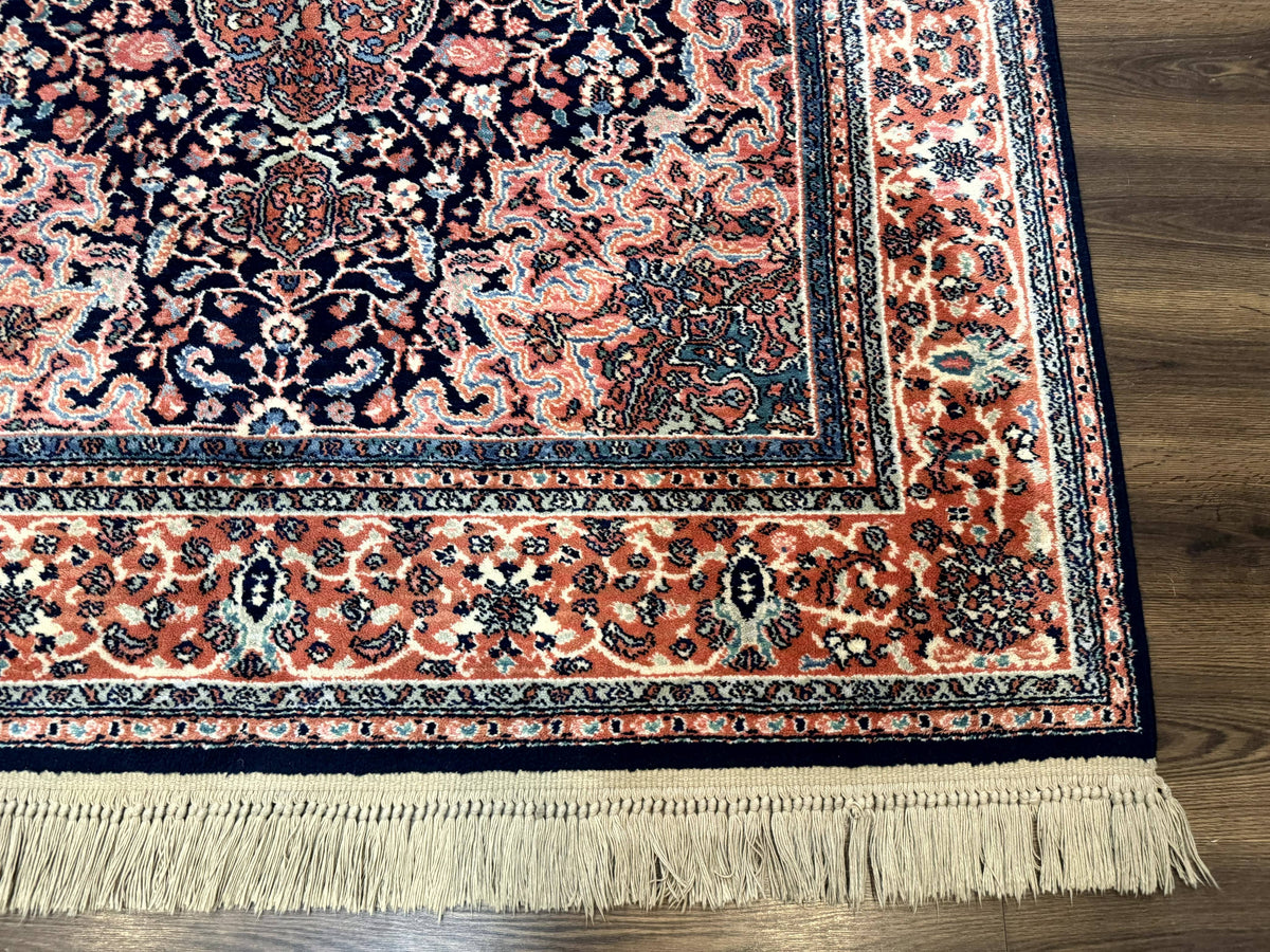 Karastan Rug 5.9 x 9, Kashan Medallion #741, Original Collection 700 Series, Discontinued, Wool Pile - Jewel Rugs, view 10