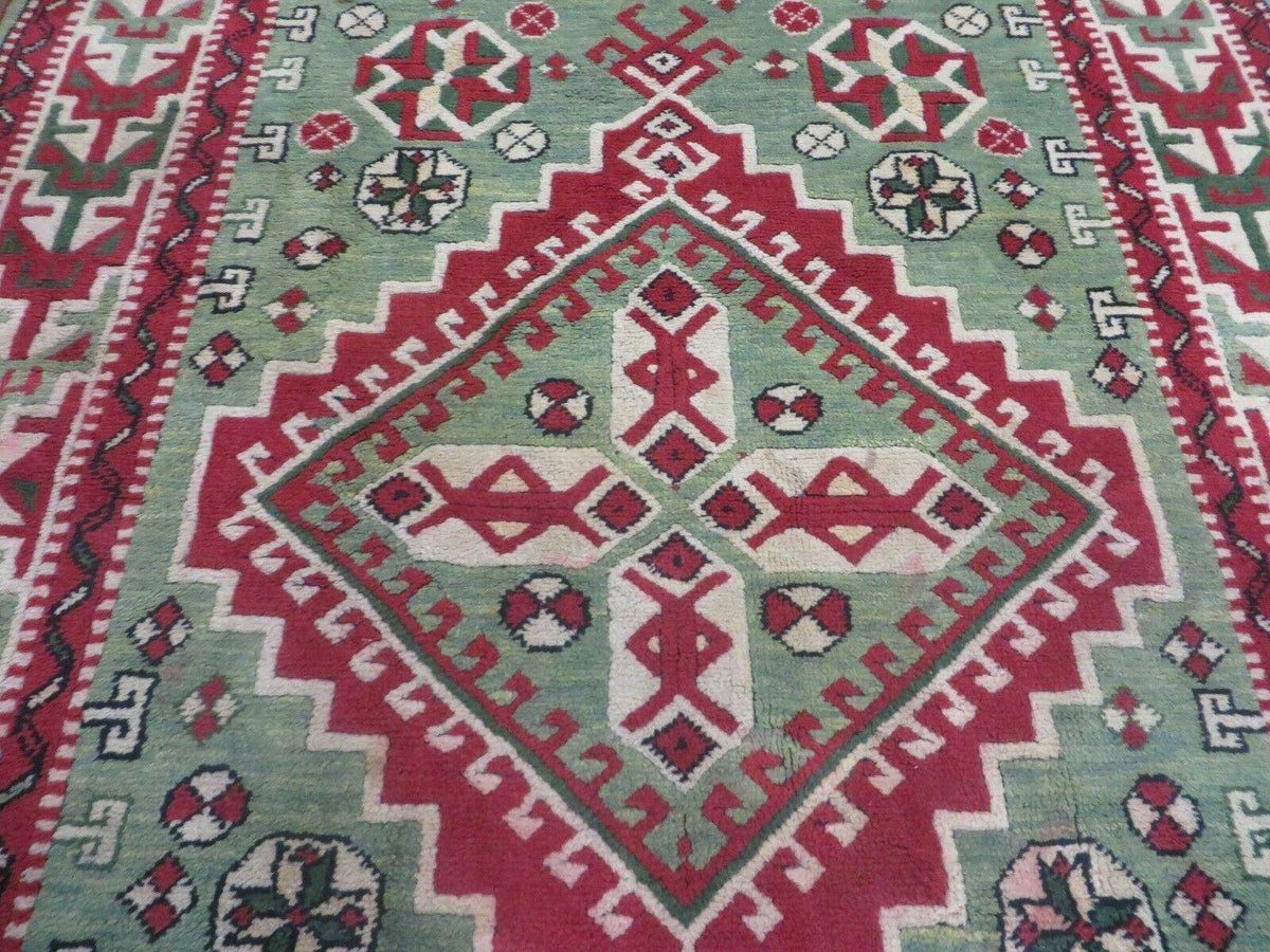 4' X 6' Vintage Handmade Turkish Kazak Design Wool Rug Carpet Nice - Jewel Rugs, view 4