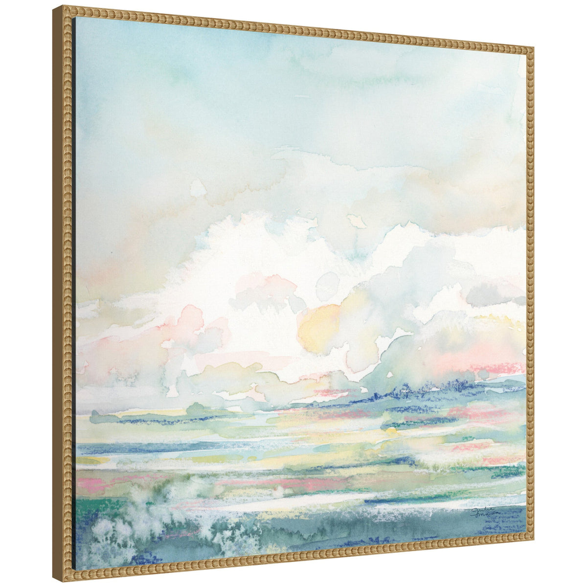 Sylvie Stillness Framed Canvas by Julie Maida