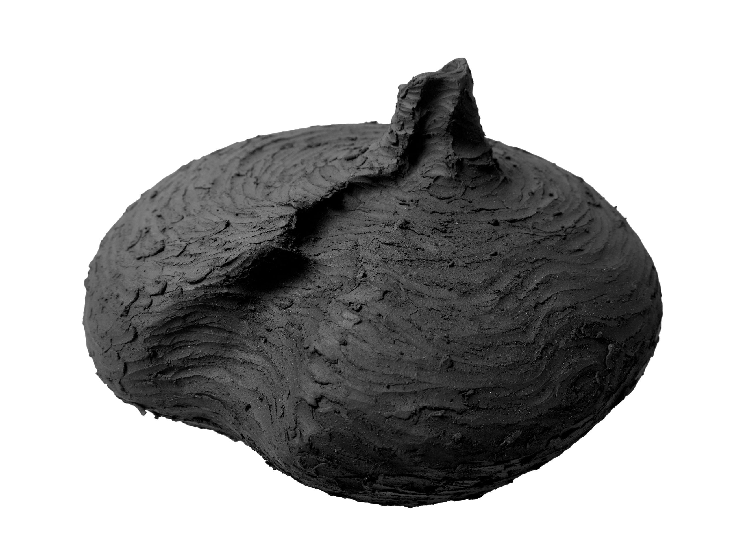 Textured Vessel in Black - No 111 image 1