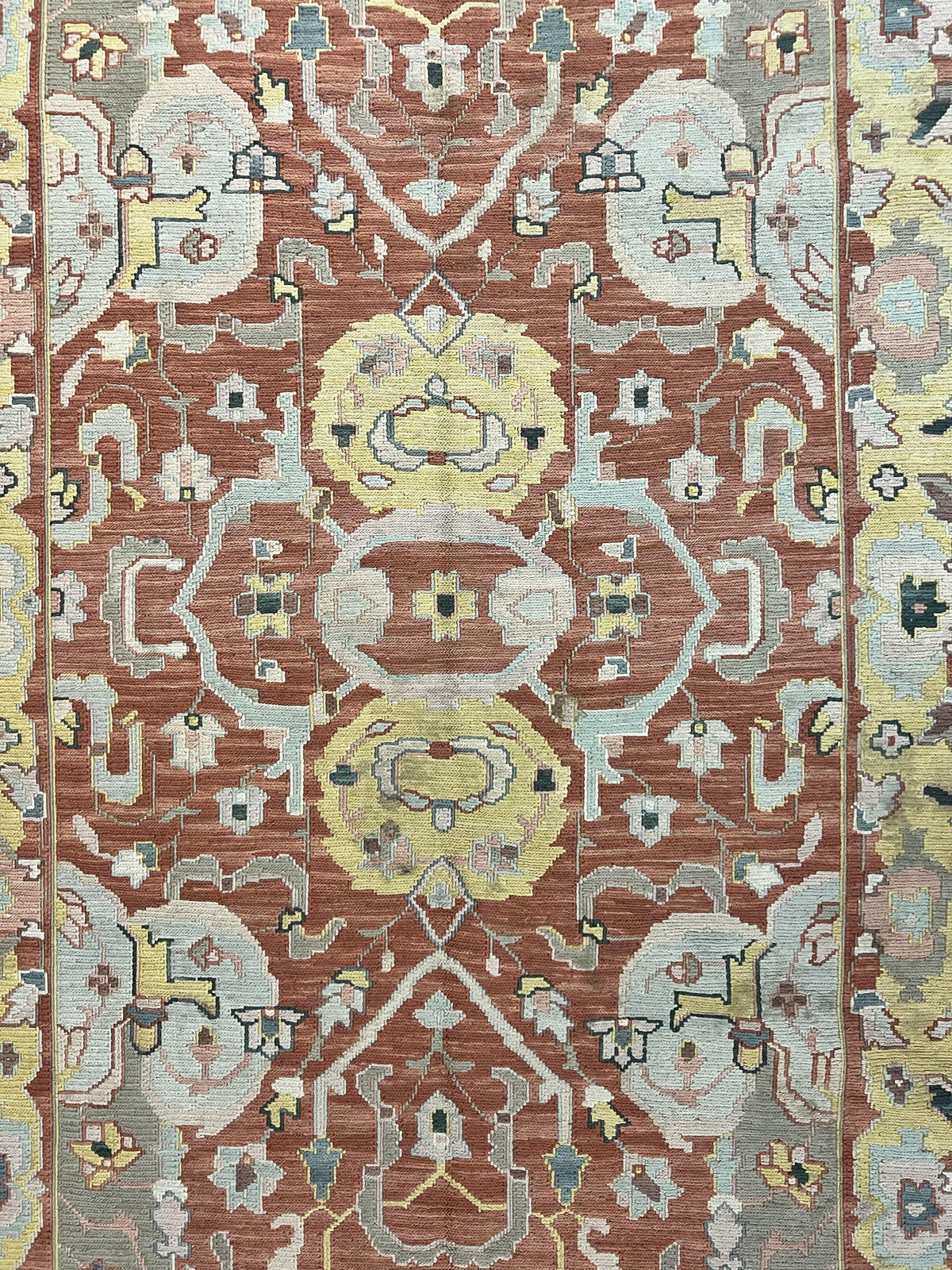 Turkish Flatweave Kilim Rug 4x6, Geometric Wool Handmade Carpet, Vintage - Jewel Rugs, view 5