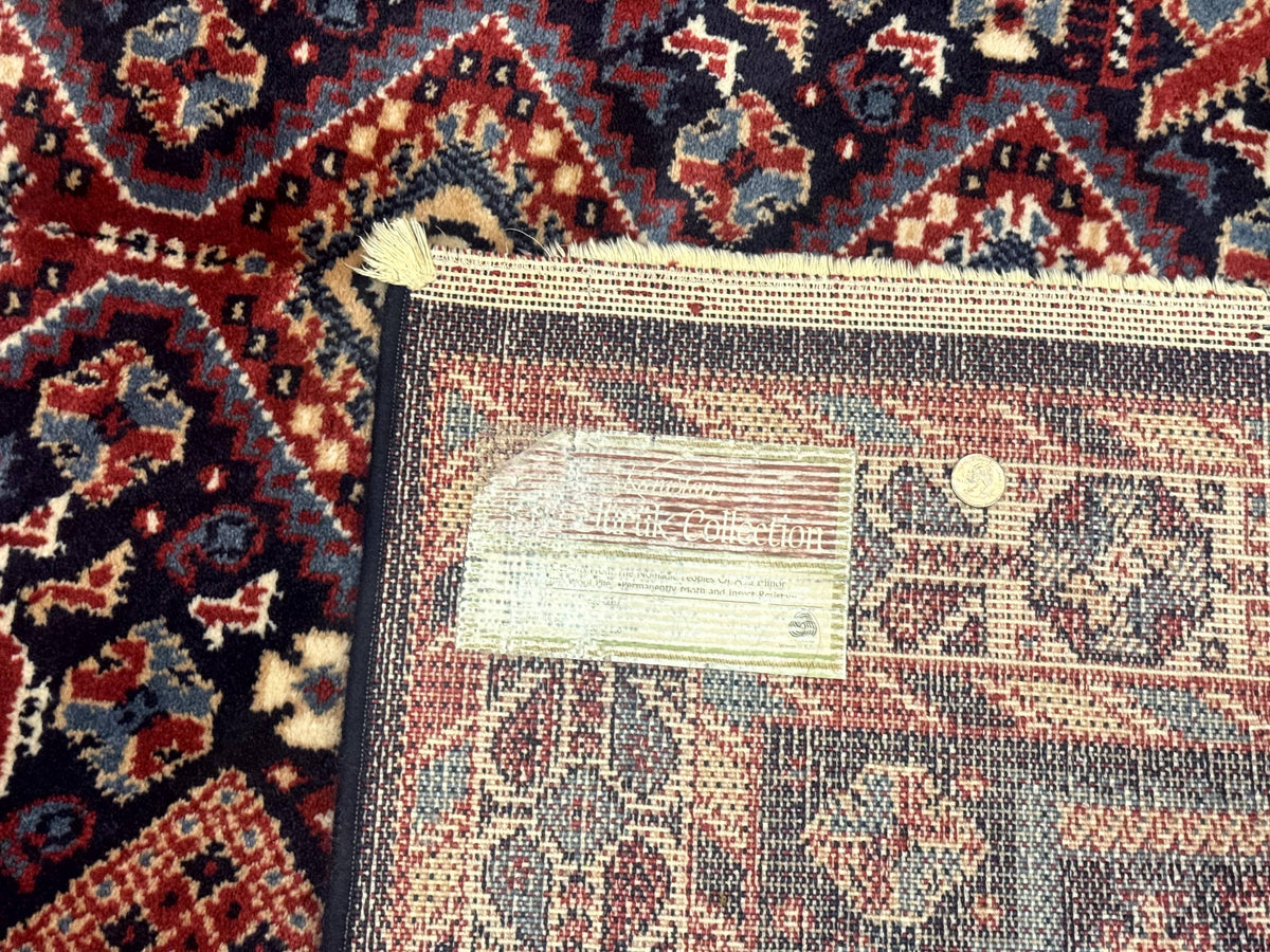 Karastan Rug 5x8, Yuruk Collection #530, Geometric Tribal Wool Pile Vintage Carpet - Jewel Rugs, view 11