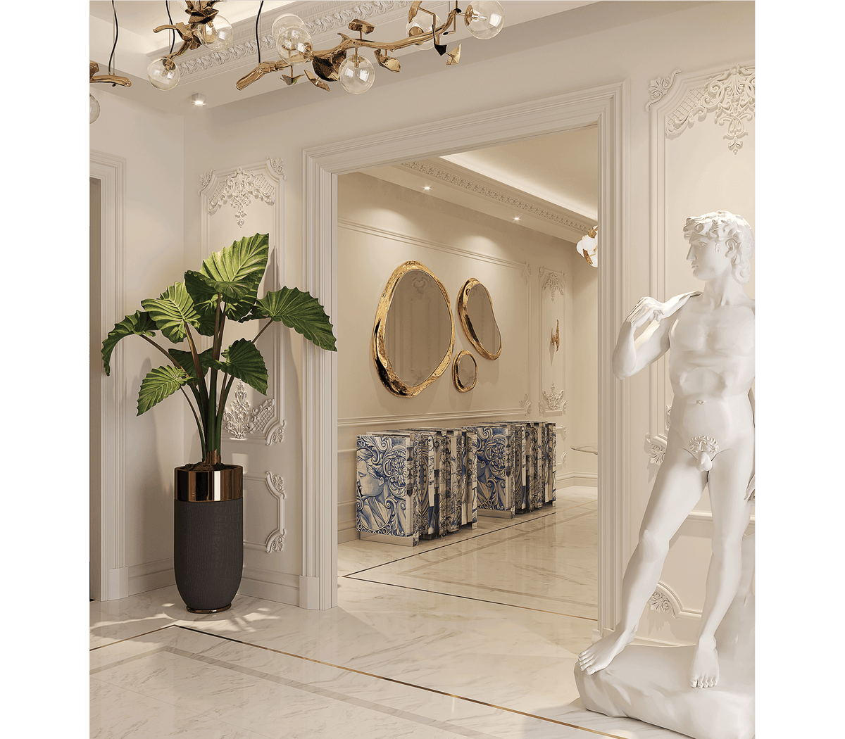 Halo Mirror by Boca do Lobo – view 9