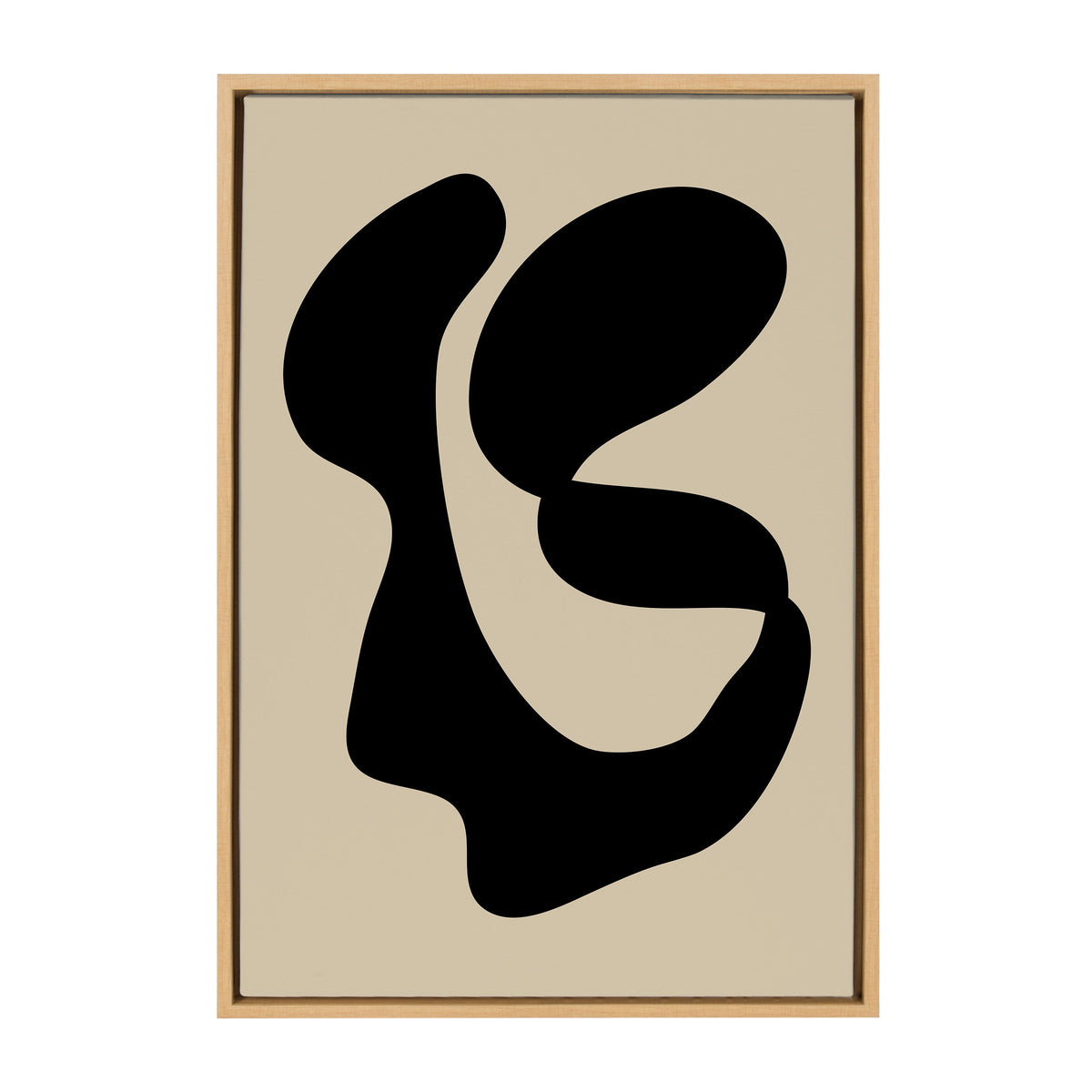 Sylvie Abstract 10 Framed Canvas by Apricot and Birch