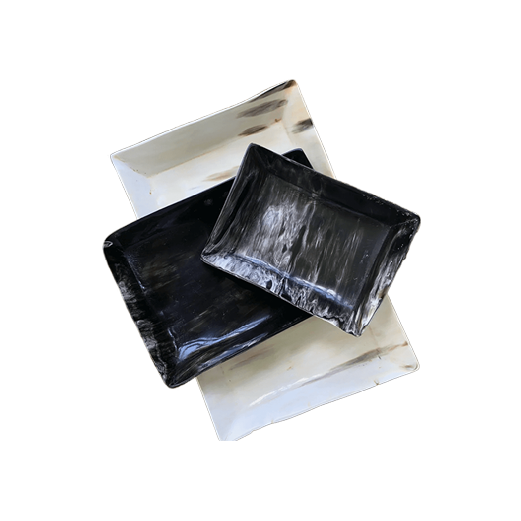 Jenue Ankole Horn Tray - Source by Studio Skara