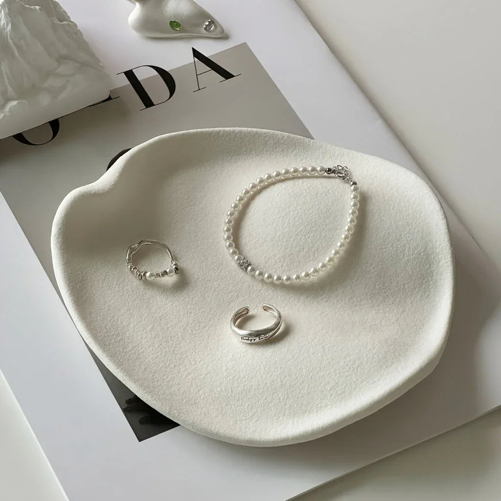 Jewelry Tray - Multifunctional Ceramic Black — House of Avana, view 1 of 20