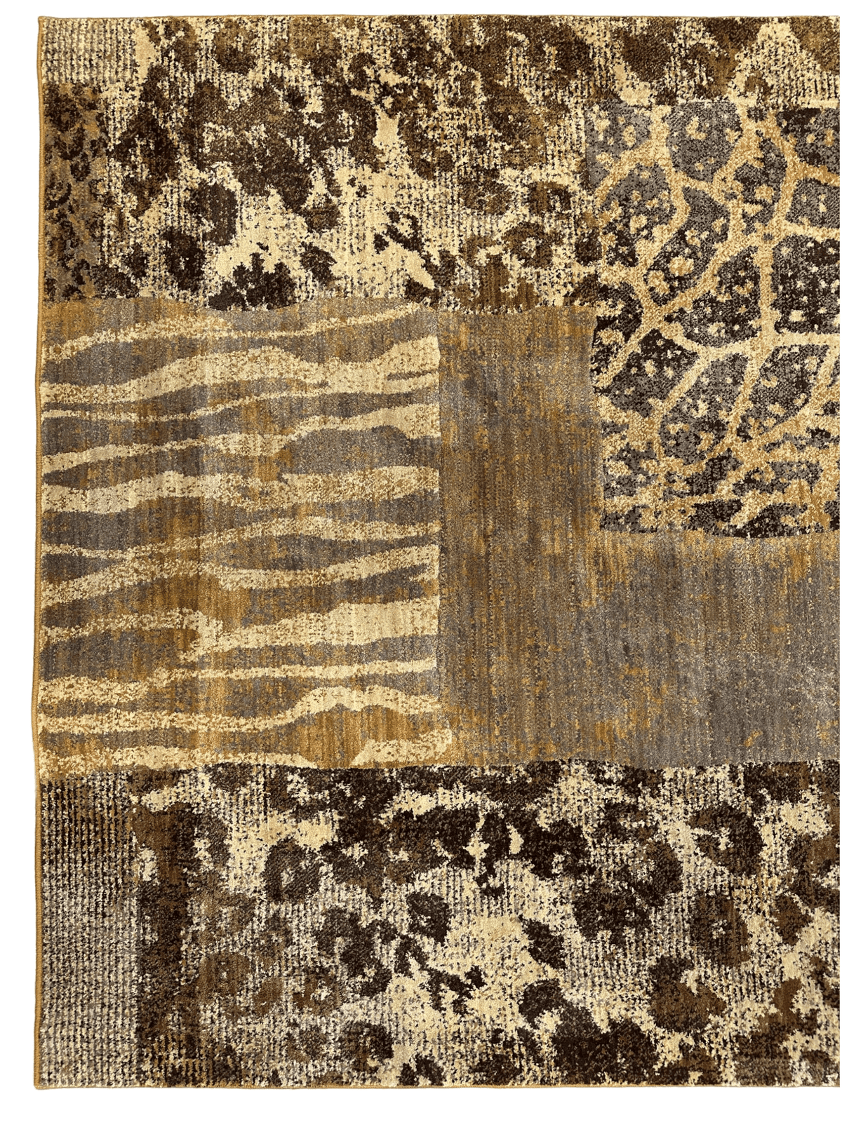 Karastan Carmel Santa Lucia Rug 5'6" x 8'3", Nylon, Chestnut - Rugistan, view 4