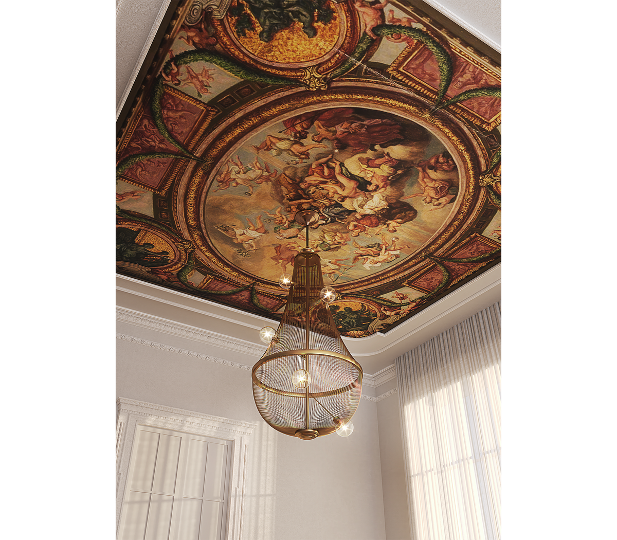L Chandelier Chandelier by Boca do Lobo – view 6