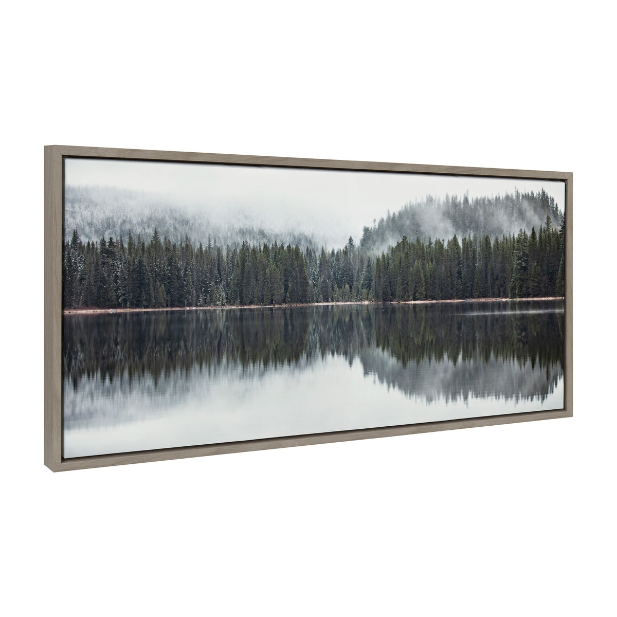 Sylvie Still Reflection Framed Canvas by Emiko and Mark Franzen of F2Images