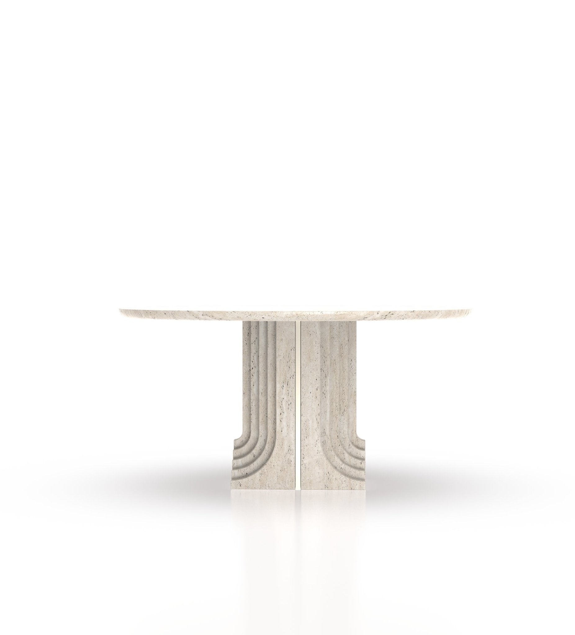 La Chloe 60" Marble Round Table