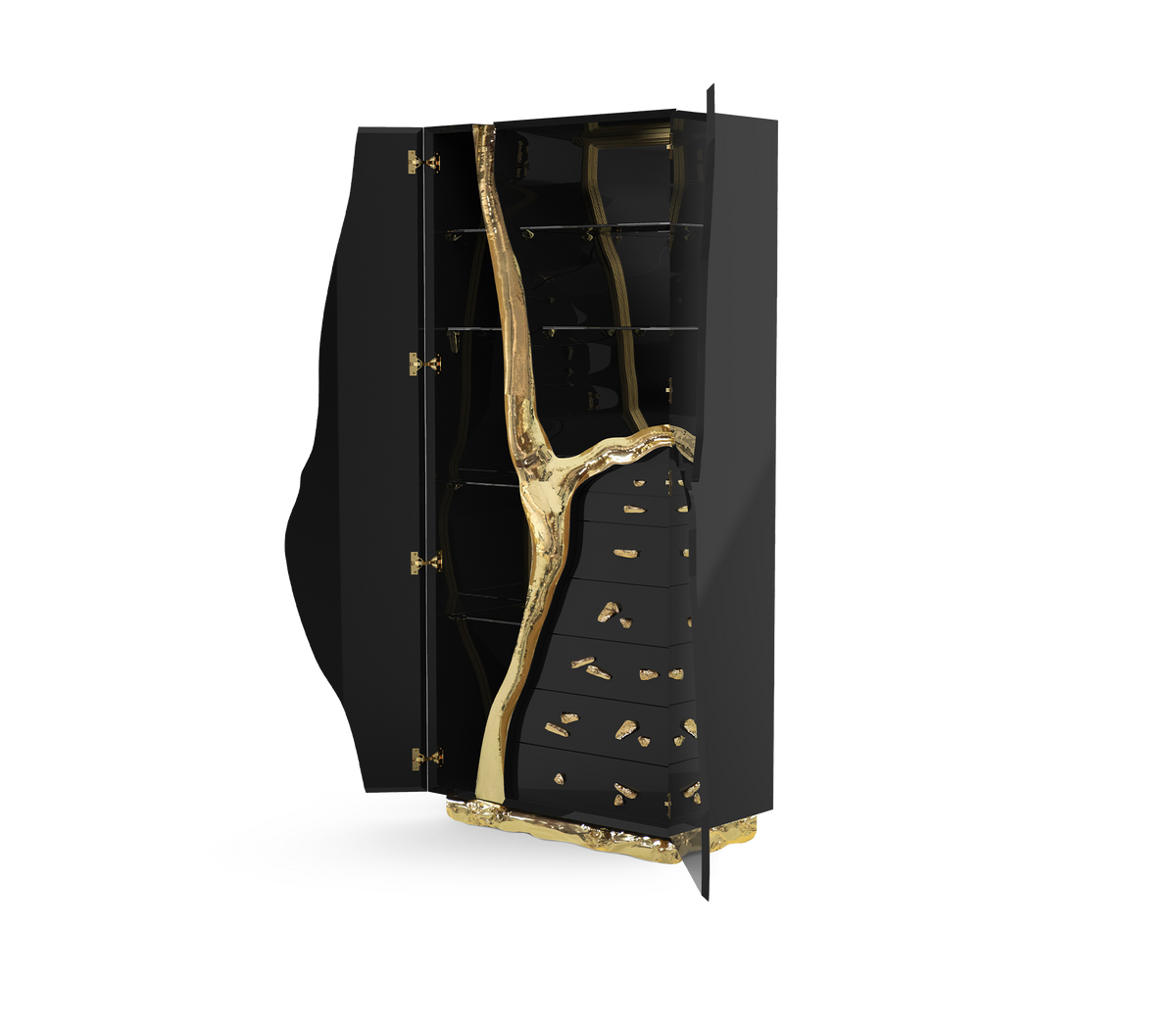 Lapiaz Black Cabinet by Boca do Lobo – view 3