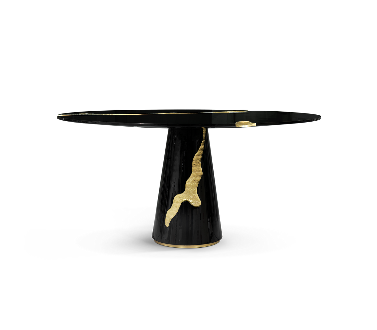 Lapiaz Black Dining Table by Boca do Lobo – view 3