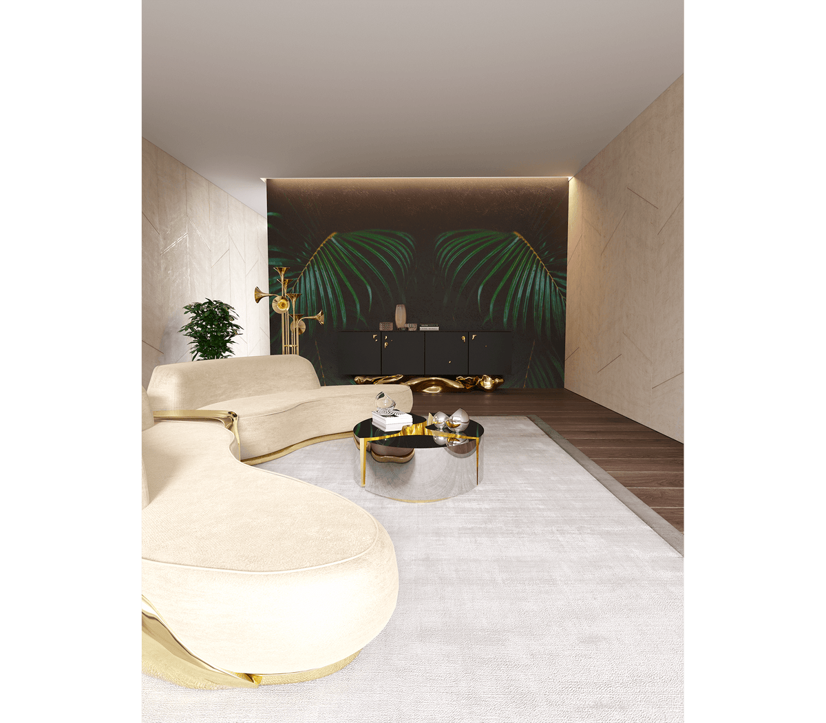 Lapiaz Oval Poplar Center Table by Boca do Lobo – view 10
