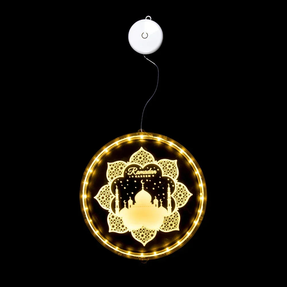 LED Lights - Ramadan Eid Mubarak 12.5cm