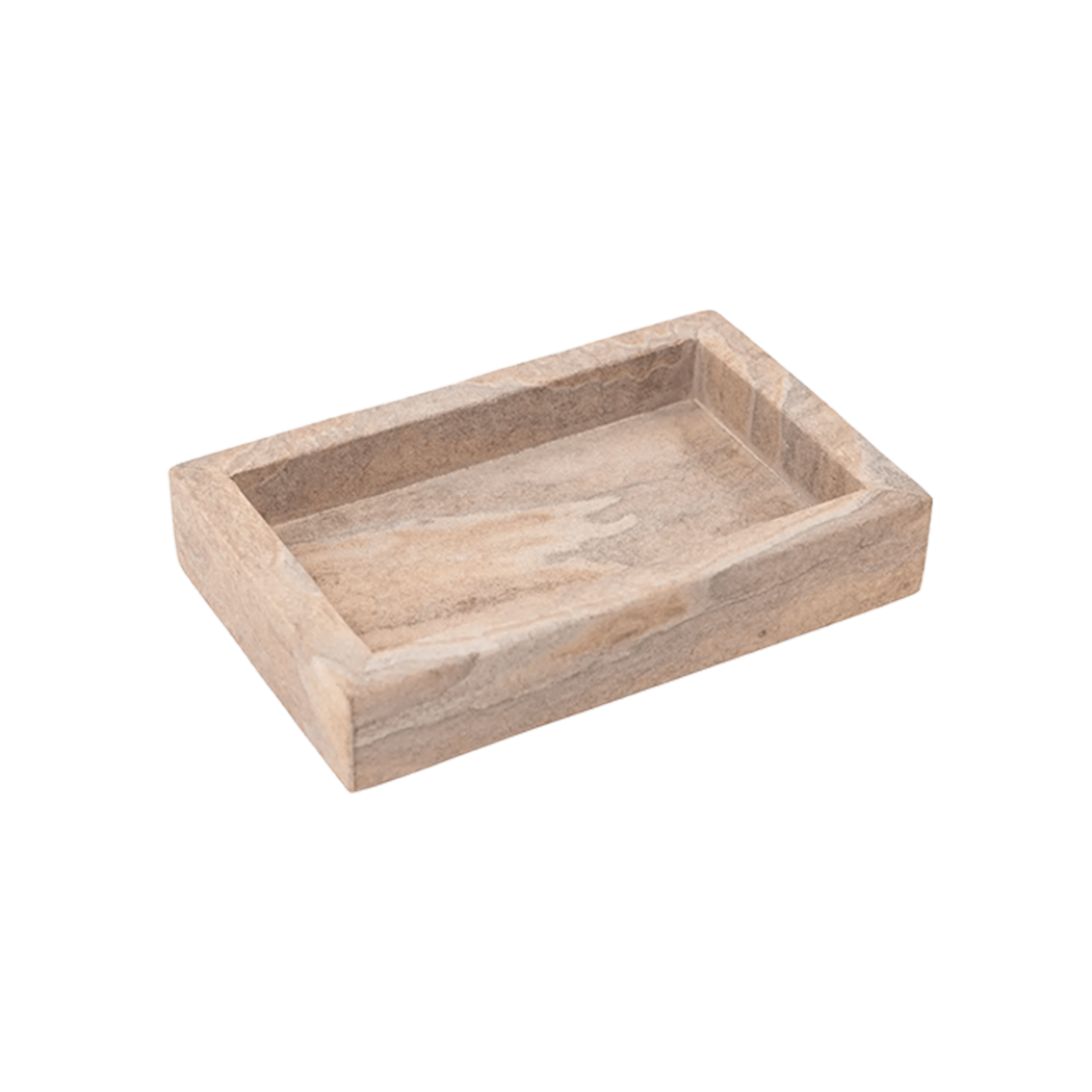 Leo Sandstone Soap Dish - Source by Studio Skara
