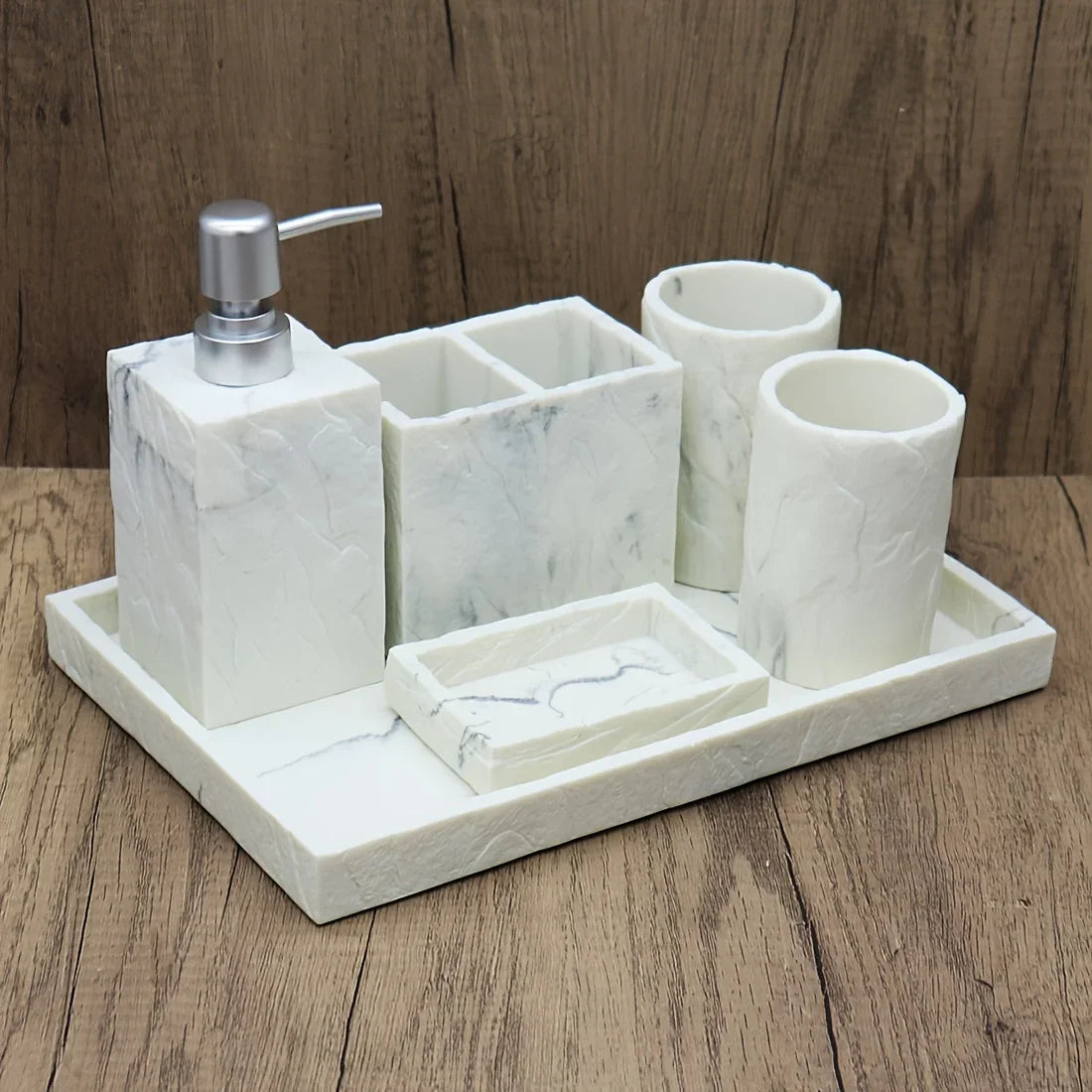 Luxury Bathroom Organizer, Storage Tray for Shampoo And Shower Gel, Sink Tray for Hotel Bathrooms, Home Bathroom Sink Tray, Decorative Tray for Model Room Bathrooms, Bathroom Trays