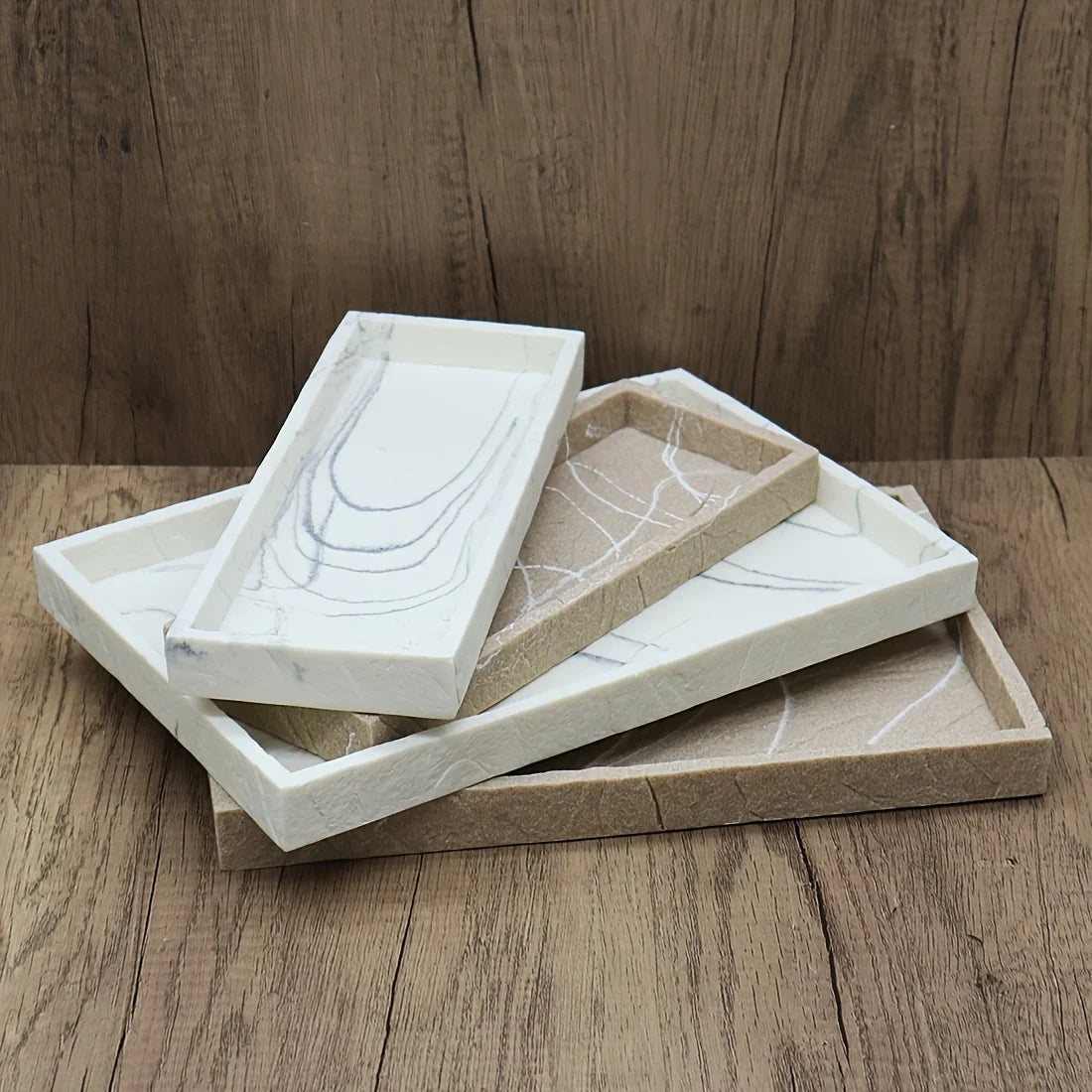 Luxury Bathroom Organizer, Storage Tray for Shampoo And Shower Gel, Sink Tray for Hotel Bathrooms, Home Bathroom Sink Tray, Decorative Tray for Model Room Bathrooms, Bathroom Trays
