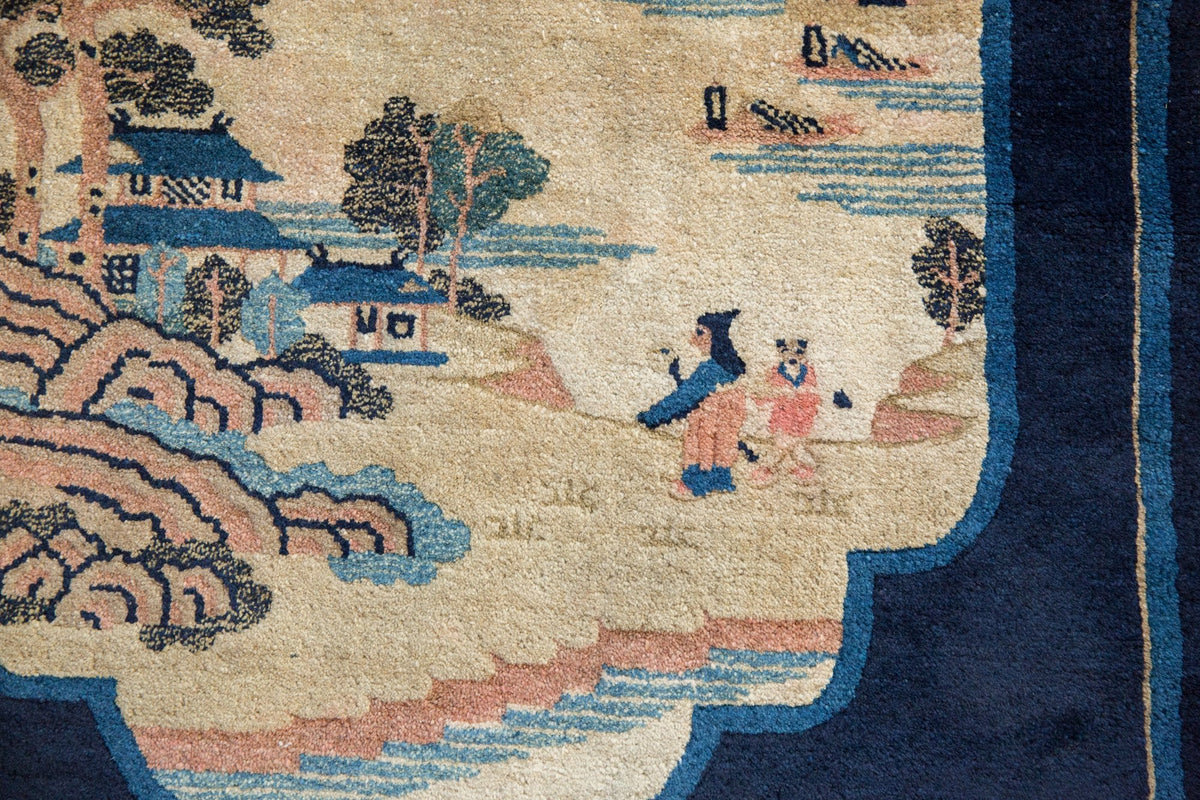 2.5x5.5 Antique Peking Rug Runner