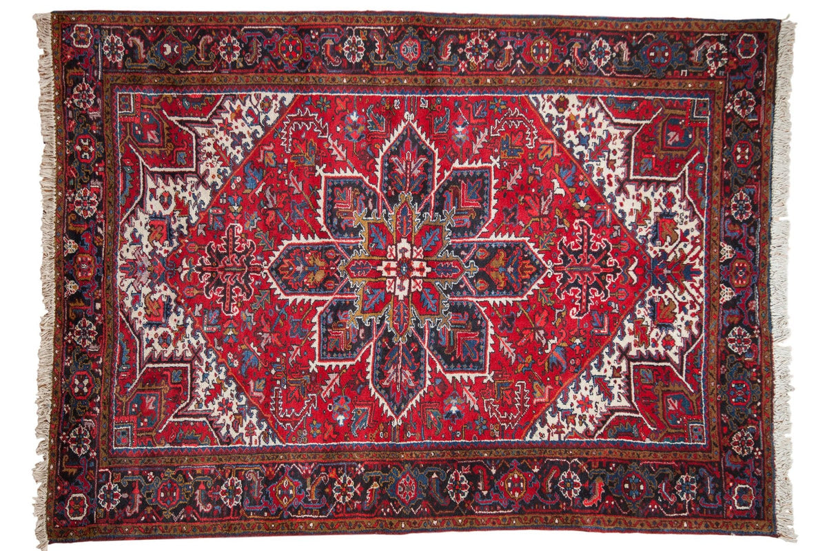 7x9.5 Vintage Mehrivan Carpet