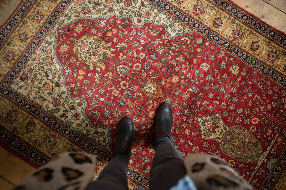 5x7.5 Vintage Romanian Hereke Design Rug