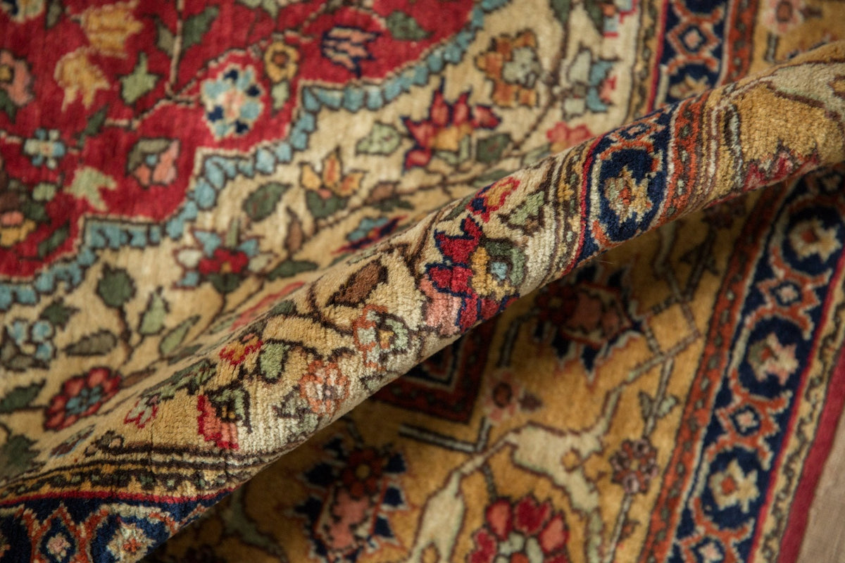 5x7.5 Vintage Romanian Hereke Design Rug