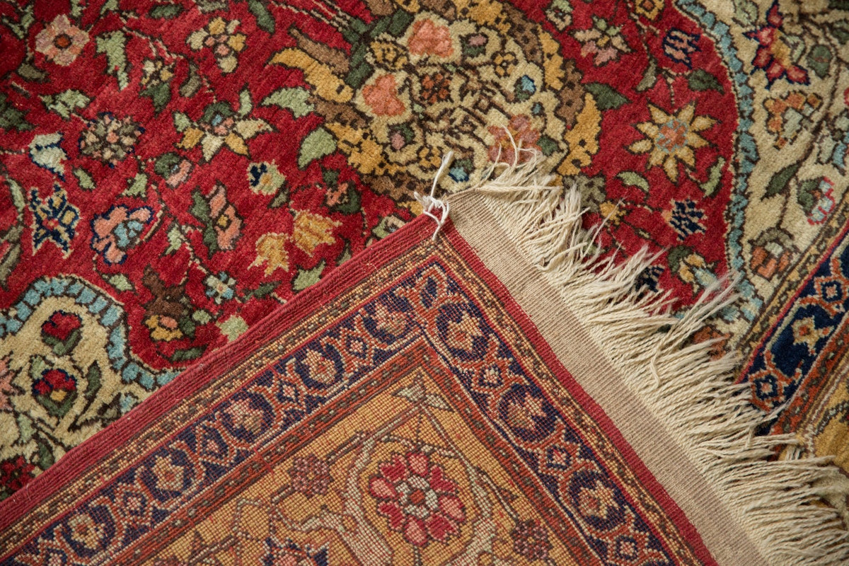 5x7.5 Vintage Romanian Hereke Design Rug