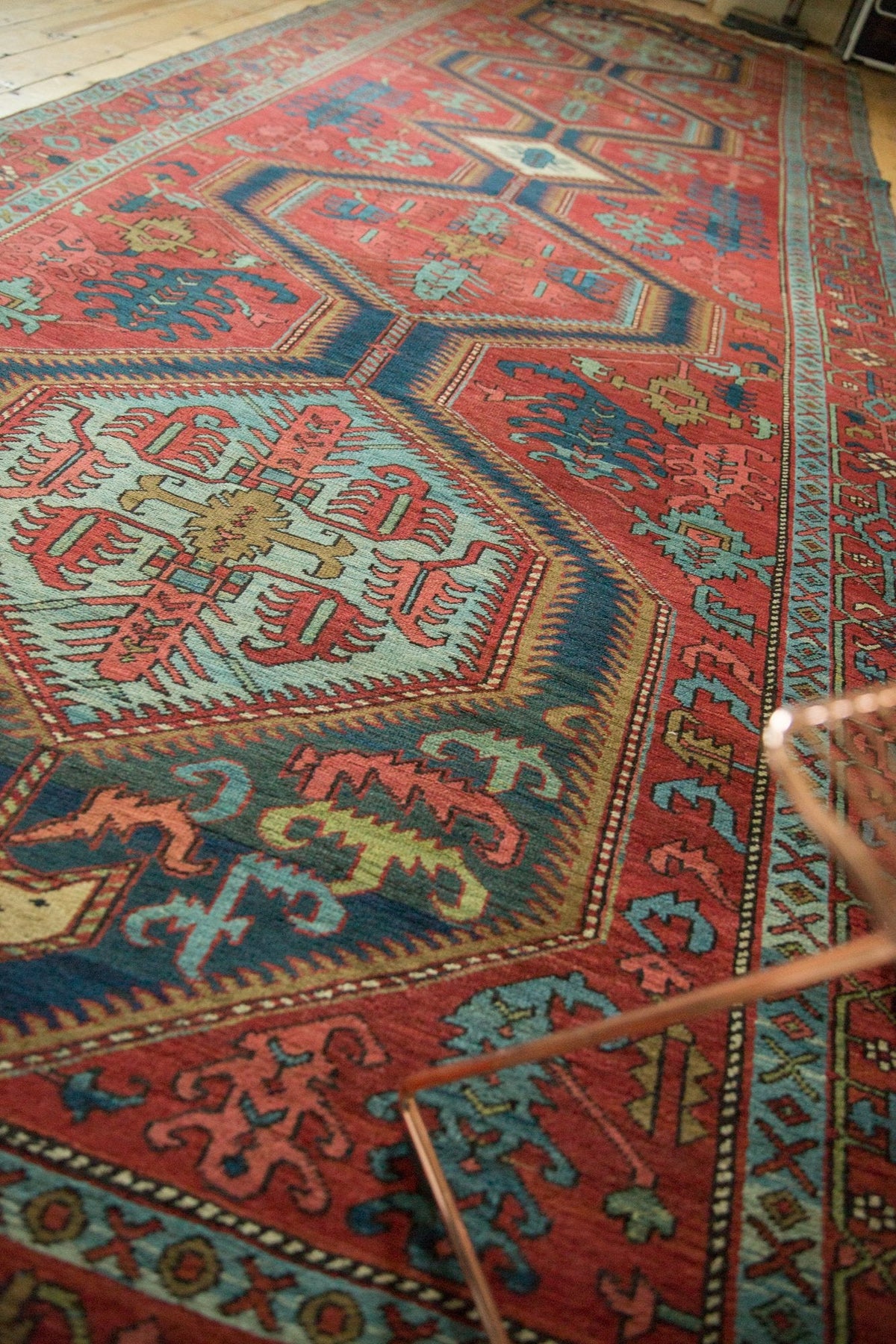 6.5x17.5 Antique Serapi Rug Runner