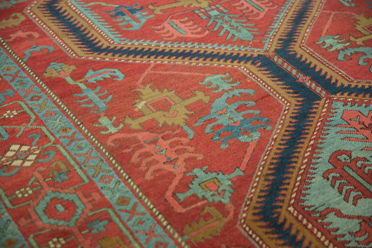 6.5x17.5 Antique Serapi Rug Runner