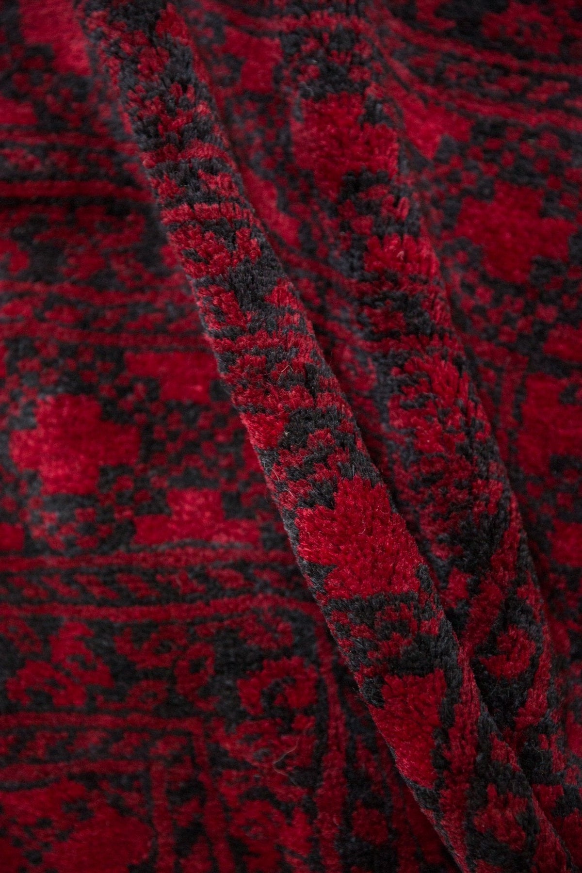 9x12.5 Vintage Afghani Ersari Design Carpet