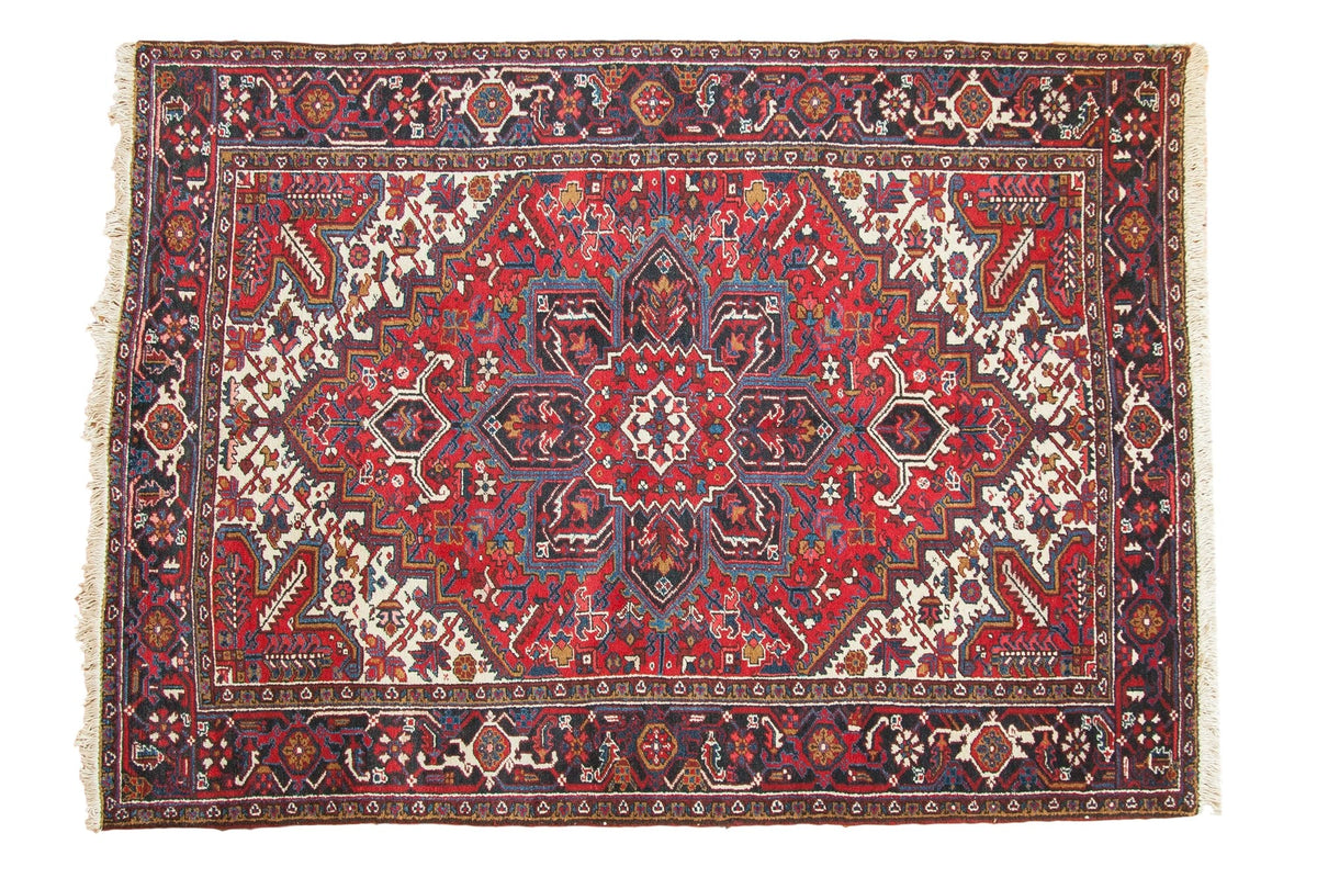 6.5x9 Vintage Mehrivan Carpet