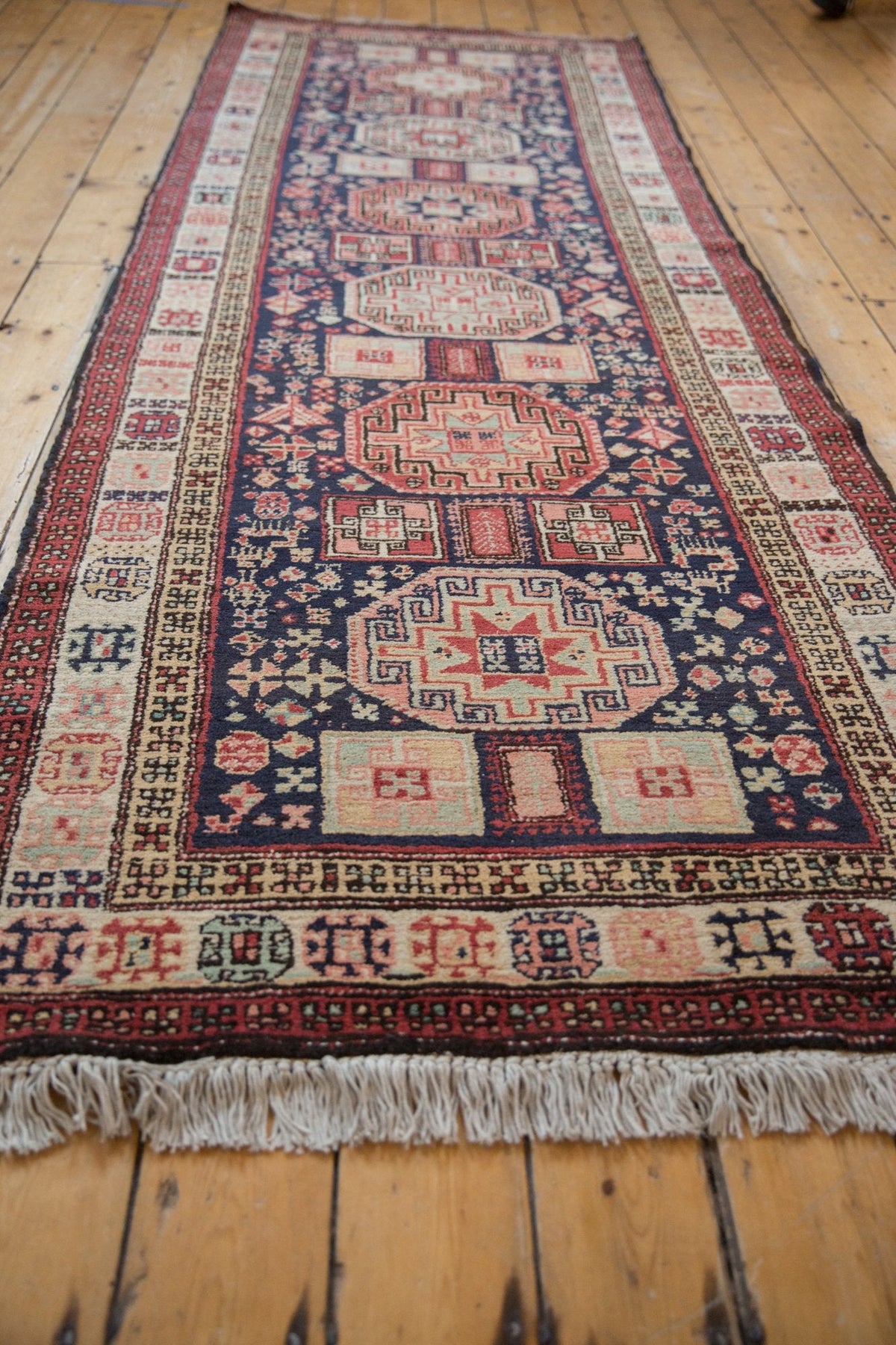 3.5x10 Vintage Ardebil Rug Runner