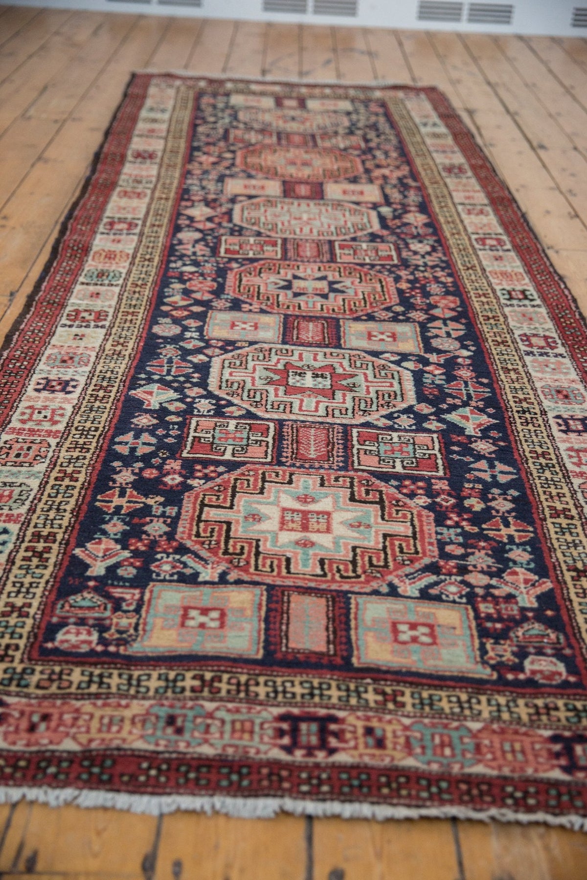 3.5x10 Vintage Ardebil Rug Runner