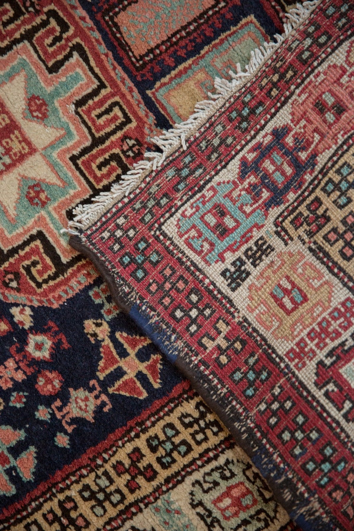 3.5x10 Vintage Ardebil Rug Runner