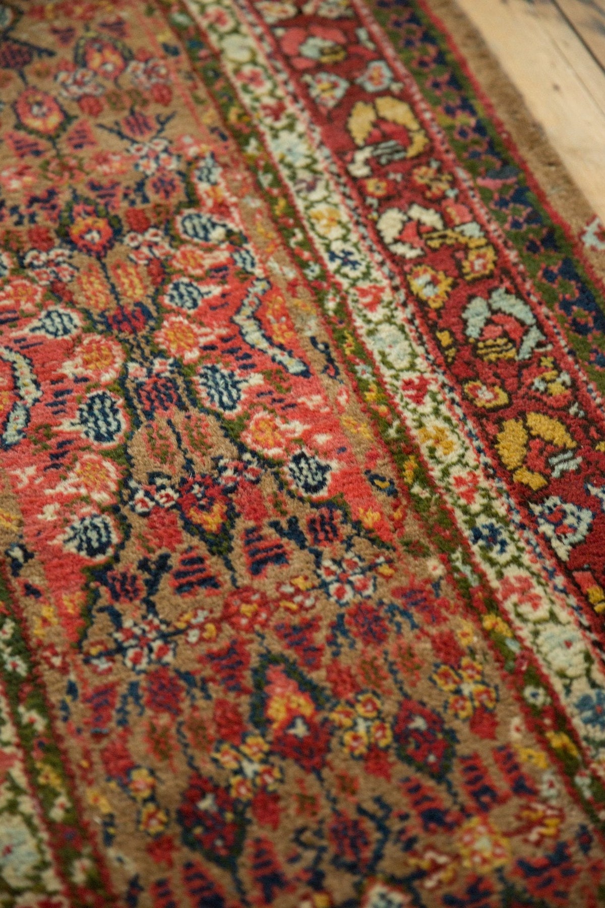 2.5x13.5 Antique Serab Rug Runner