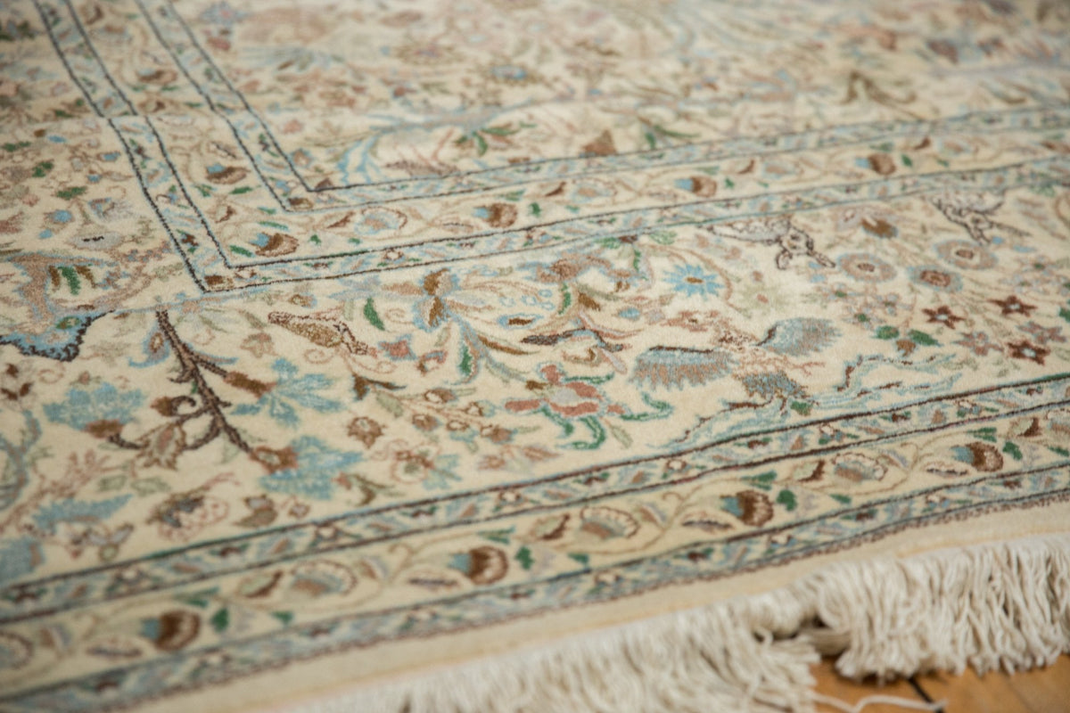 11x11.5 Vintage Tabriz Square Carpet