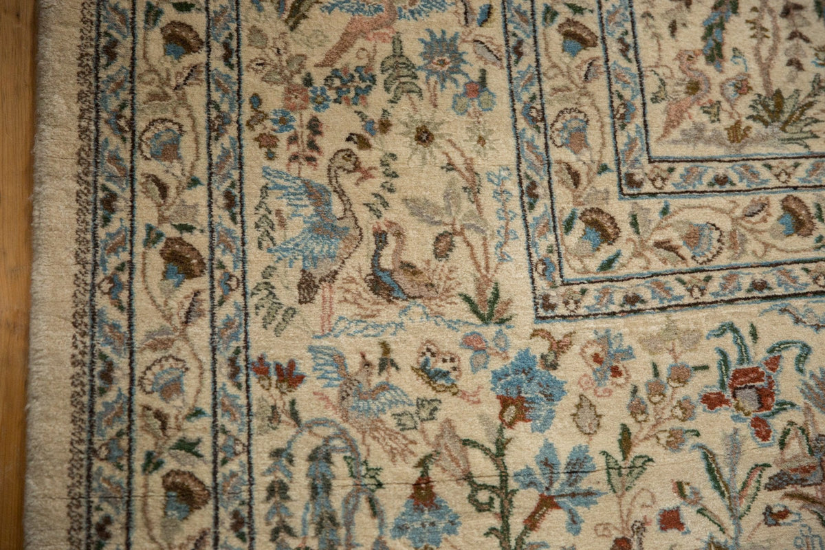 11x11.5 Vintage Tabriz Square Carpet