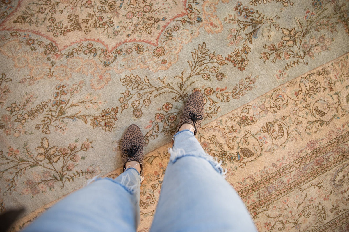 11.5x15 Vintage Tabriz Carpet